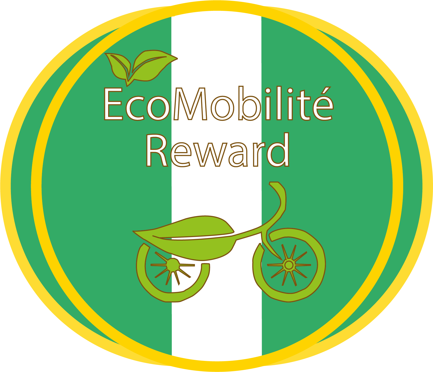 Logo design pour application de mobilité écologique - Projet de design graphique