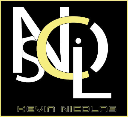 Monogramme personnalisé créé à partir du nom Nicolas - Design d'identité visuelle