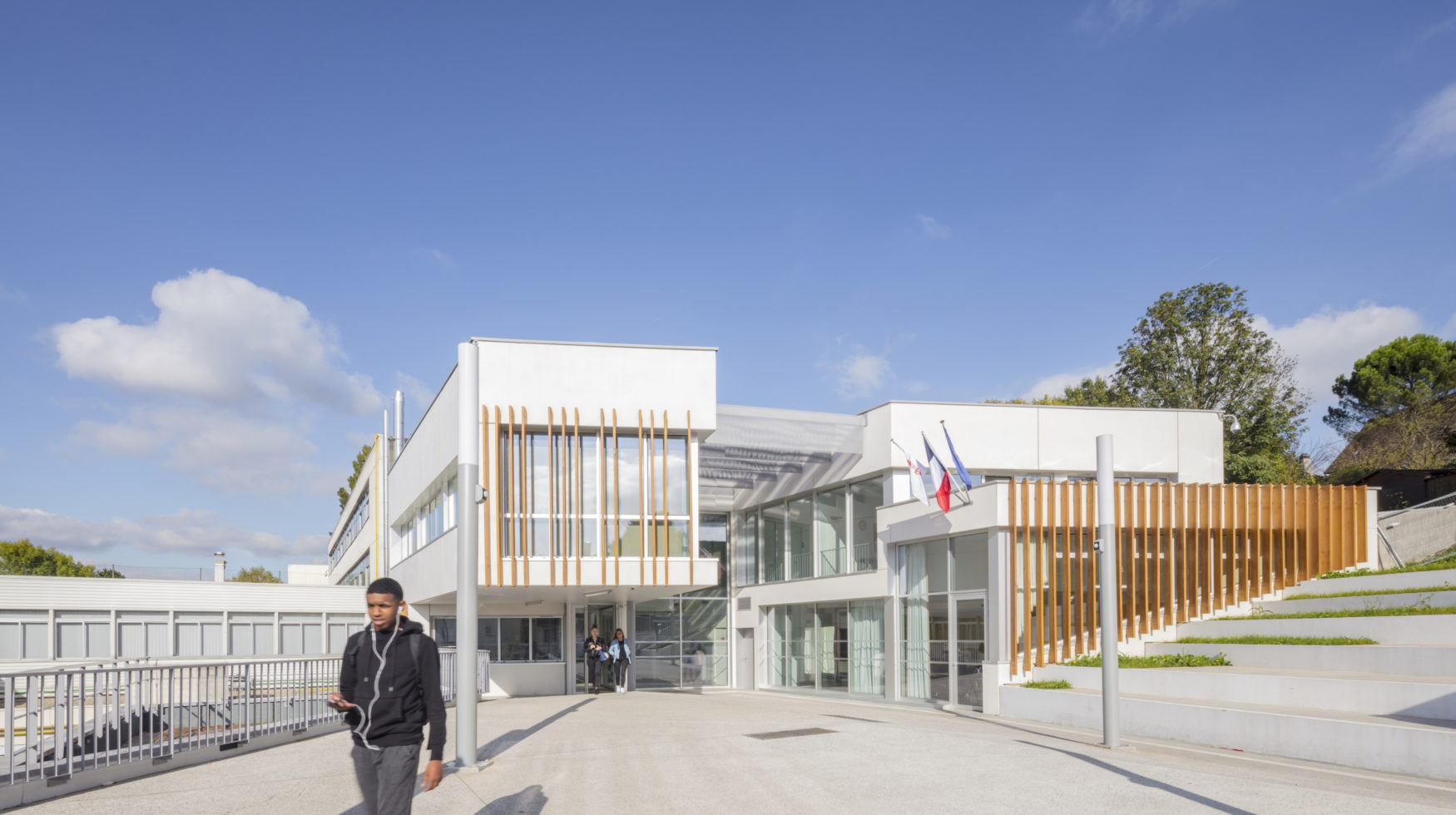 Photo du Lycée Jean Baptiste Clément à Gagny - Stage de 3 mois en communication et création numérique